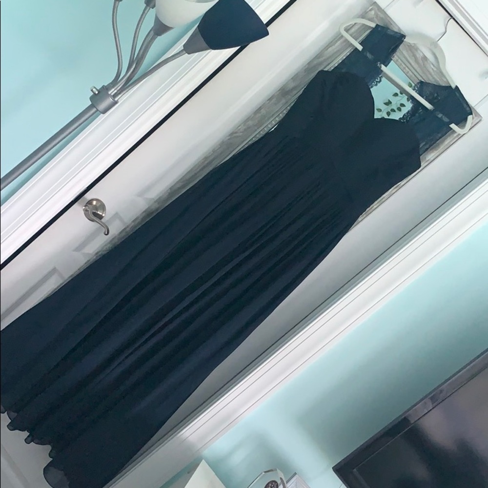 Navy Blue Prom Dress